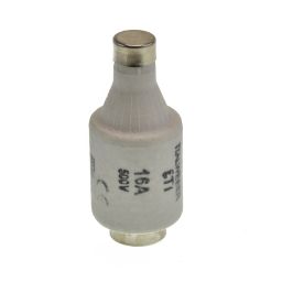 Zekering DZ II  E27 16A snel ØA= 21,5 ØB=10mm L=50mm