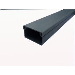 Kabelgoot bruin 2m 18x30mm