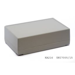 Plastic Behuizing - 125 x 72 x 44 mm - grijs 