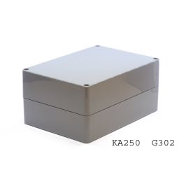 Waterbestendige ABS behuizing - Donkergrijs - 64 x 58 x 35mm - G302 