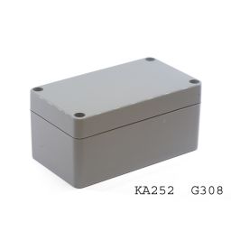Waterbestendige ABS behuizing - Donkergrijs - 115 x 65 x 55mm G308