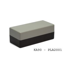 PLA2001 Plastic Behuizing - 119 x 59 x36 mm - grijs 