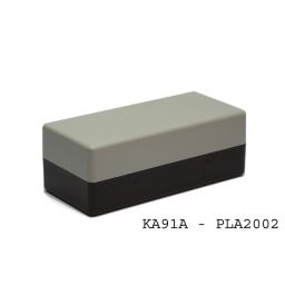 PLA2002 Plastic Behuizing - 129 x 59 x46 mm - grijs 