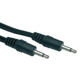 3,5mm mono jack mannelijk <-> 3,5mm mono jack mannelijk - 1,2m