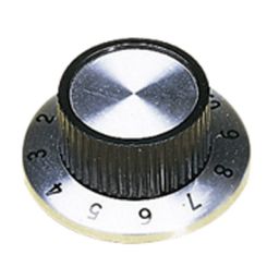 Knop met schaalverdeling - met 6,35 mm as 