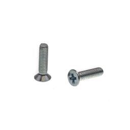 Bout M2,5 - Lengte: 10mm - 100 stuks - metaalschroef met verzonken kop