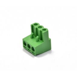Multiconnector Female - 3-pin pitch 5,08mm  - Green 