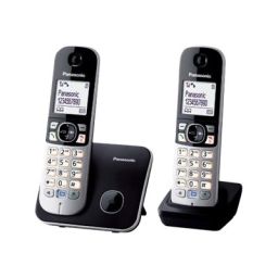 Panasonic Dubbel -DECT - Zwart 