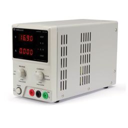 DC lab power supply 0-30 vdc / 5 a max. dual led display 