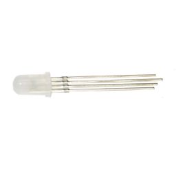 Diffused 5mm - RGB led - CC - 4-pin