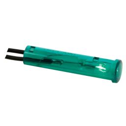 Ronde 7mm signaallamp - 12V - Groen 