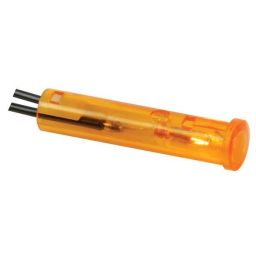 Ronde 7mm signaallamp - 6V - Oranje 