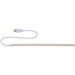 Flexibele ledstrip IP22 - warm wit - 60 Leds 1m 5VDC met USB 