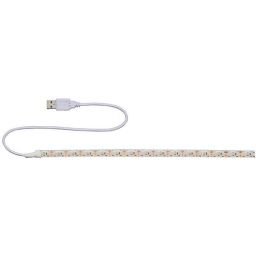 Self-adhesive flexible LED strip 60 LEDs - white - 1m - IP22 with USB connexion 