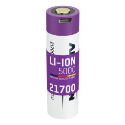 21700 Li-Ion Accu  - 5000mAh - Oplaadbaar via USB-C - Ansmann 