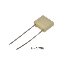 MKT capacitor 100 nF 63V 10% P5