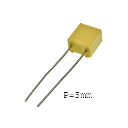MKT capacitor 470 nF 63V 10% P5
