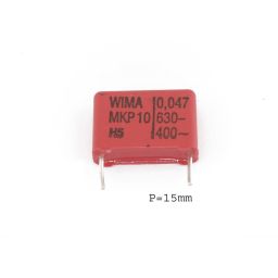 MKP capacitor 47nF 630V 10% P15 