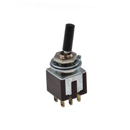 MS-177 Toggle Switch Dubbelp. ON-ON 3A-125V/1A-250V 