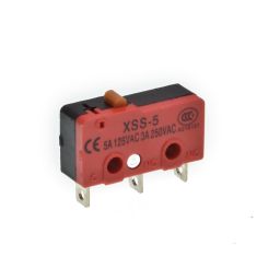 Minimicroswitch zonder hendel (ON)-ON 5A MS-004 