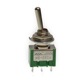 MS-550A -Toggle Switch Enkelp. ON-ON 3A-125V/1A-250V 