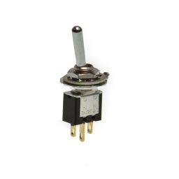 MS-244 Mini Toggle Switch enkelpolig   ON-ON 3A-125VAC 