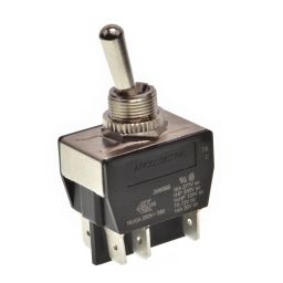 HQ Toggle Switch Dubbelpolig (ON)-OFF-(ON) 16A 250V  
