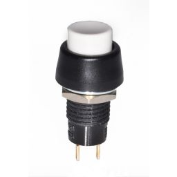 DS-450W Drukknop ON-OFF wit 3A - 125V/ 1A - 250V