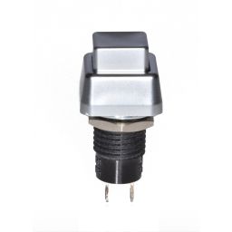 DS-457 Drukknop Vierkant ON-OFF 3A - 125V / 1A -250V 