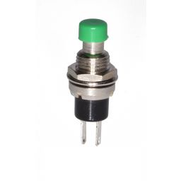 Drukknop (ON)-OFF Groen - 0,5A 30VDC 