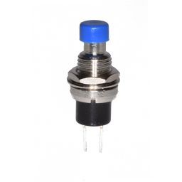 Drukknop (ON)-OFF Blauw 0,5A - 30VDC 