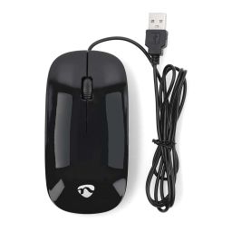 Bedrade muis met 3 knoppen en scrollwiel - USB - 1000 dpi