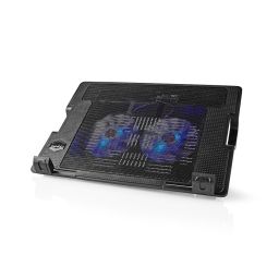 Standaard voor Laptop / Steun voor Notebook - Met 2 ventilatoren - 18" - Voeding via USB 