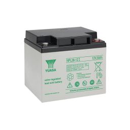 Lead-Acid Rechargeable Battery - 12V / 38Ah - 197 x 165 x 170mm 