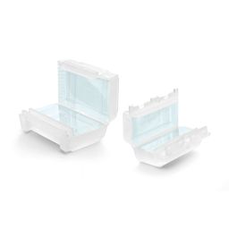 Waterdichte aansluitbox voor 3-aderige kabels 1 tot 6 mm² - 61 x 35 x 28 mm - 1 stuk 