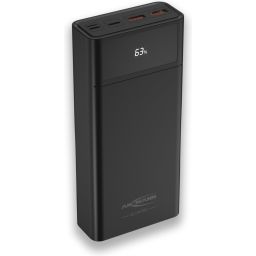 Powerbank - 24.000mAh - Met USB-C & Micro-USB & Lightning aansluiting - Ansmann 