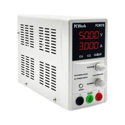 Laboratoriumvoeding 0-50V / 3A met LED display 