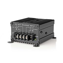 Spanningsomvormer 24VDC naar 12VDC 120W 