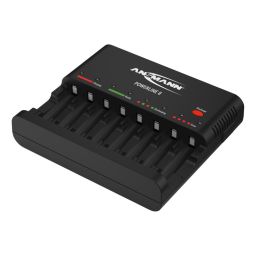 NiMH Snellader voor 1-8 AAA of AA cellen