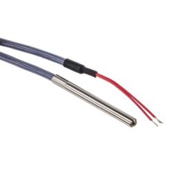 PT100 sensor -20°C - +100°C 50mm x 5mm diameter 