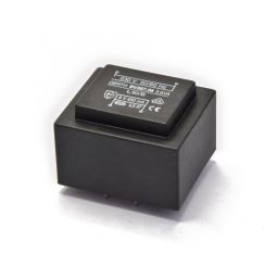 Printtransformator 3,6VA 8V 450mA. 