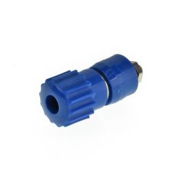 Douille isolé - Bleu - 4mm - 16A  