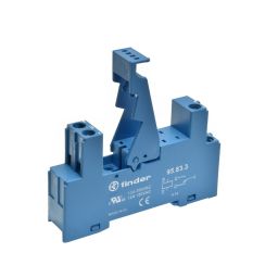 5p. Voet DIN rail voor relais - schroefconnecties 