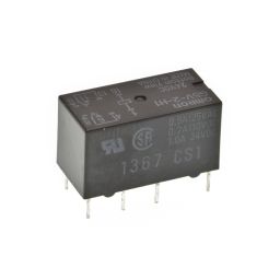 Dubbelpolig relais 24V 1A 2880 ohm