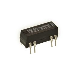 DIP/DIL Reed relay 12V 1A 500ohm SPDT NO - NC + Diode 
