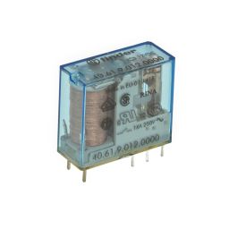 Enkelpolig Relais 16A 12V DC Stroom: 55mA 220ohm SPDT 