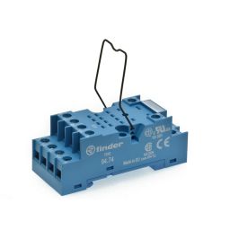 Socket for industrial relays DIN Rail - screw connections.