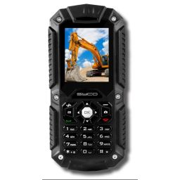 Syco RP-201 rugged mobiele telefoon DUAL SIM 2 inch IP67 Zwart 