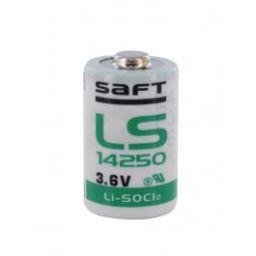 SAFT 1/2 AA Lithium 3,6V - 1200mAh - 14,5 x 24,8mm - geen soldeerlippen 