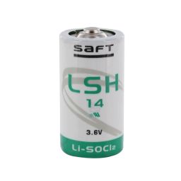 SAFT C Lithium 3,6V -7700mAh - 26 x50,9mm - zonder soldeerlip 